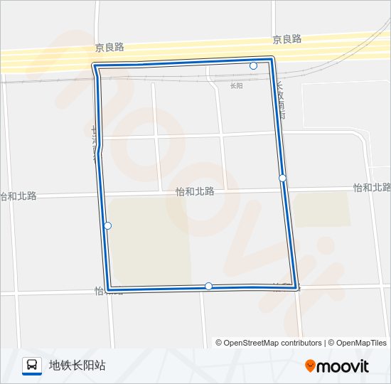 公交专93路的线路图