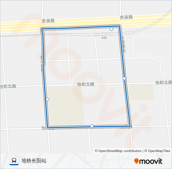 专93 Bus Line Map