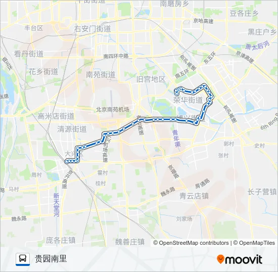 兴16 Bus Line Map