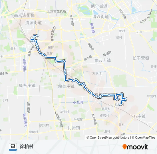 兴18 Bus Line Map