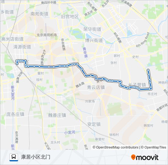 兴19 bus Line Map