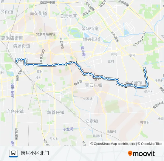 兴19 Bus Line Map