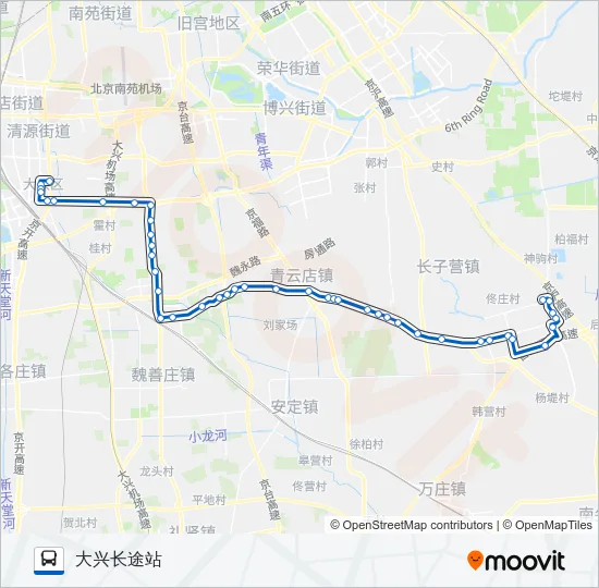 兴20 Bus Line Map