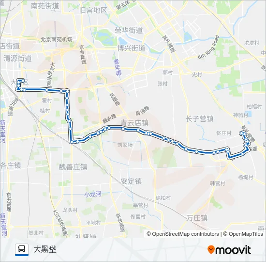 兴20 Bus Line Map