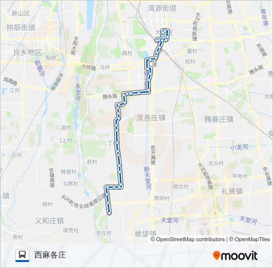 兴21 bus Line Map