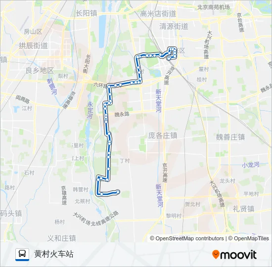 兴22 Bus Line Map