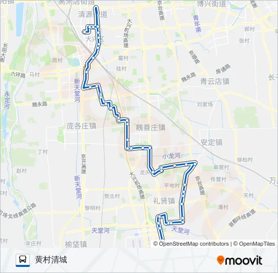 兴23 Bus Line Map