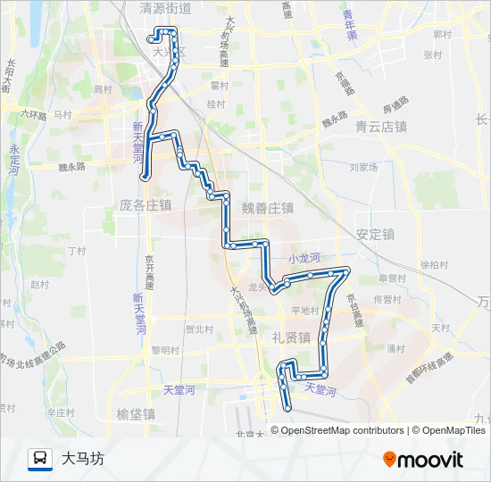 兴23 Bus Line Map
