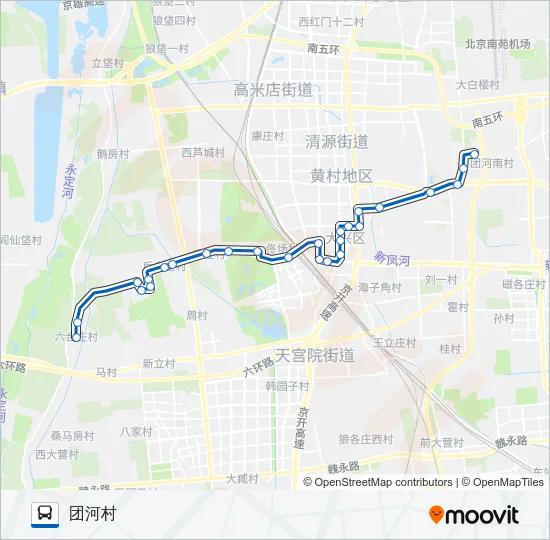 兴25 Bus Line Map