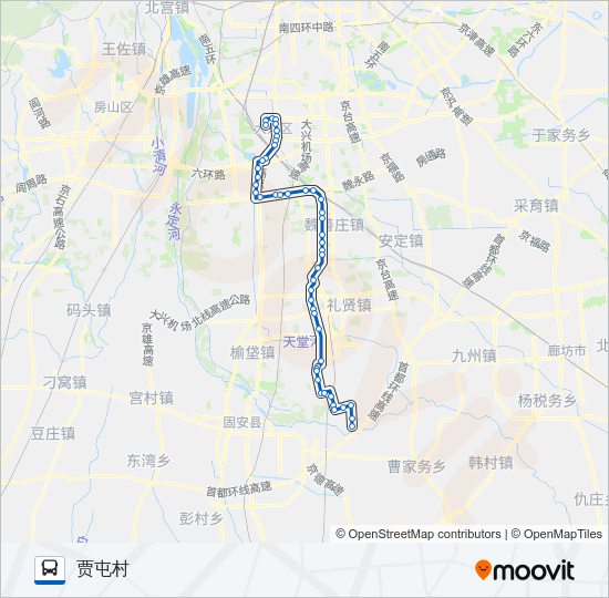 公交兴27路的线路图