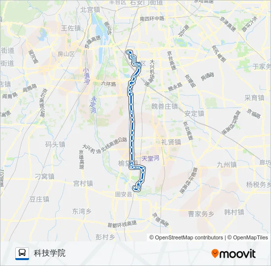 兴28 Bus Line Map