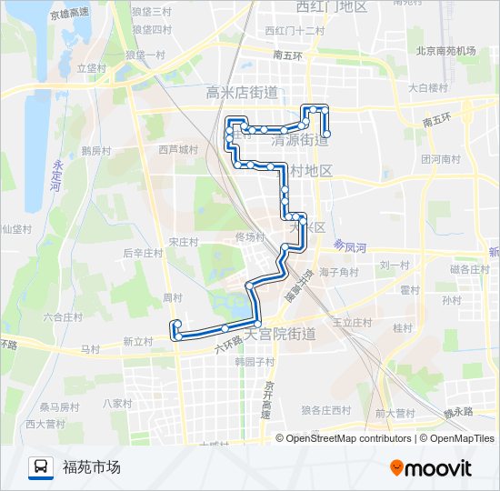 兴37 bus Line Map