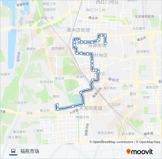 兴37 Bus Line Map
