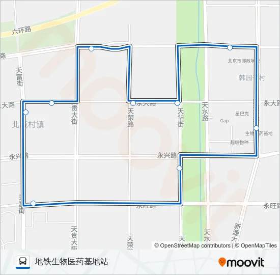 兴39 Bus Line Map