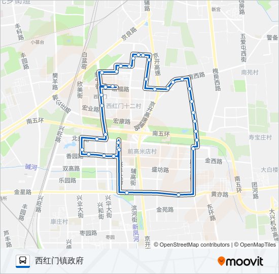 兴40 bus Line Map