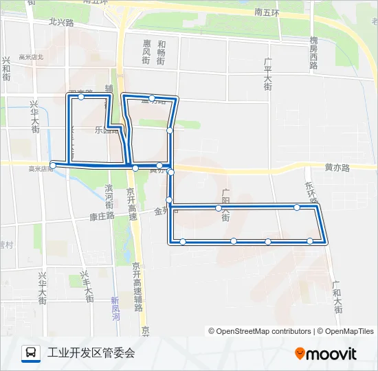 兴42 Bus Line Map