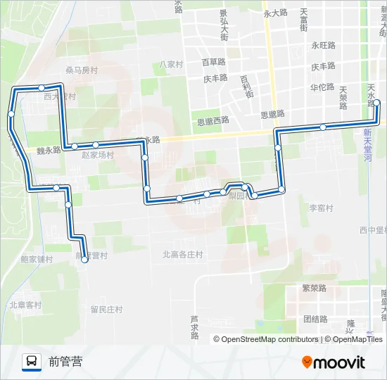 兴44 Bus Line Map