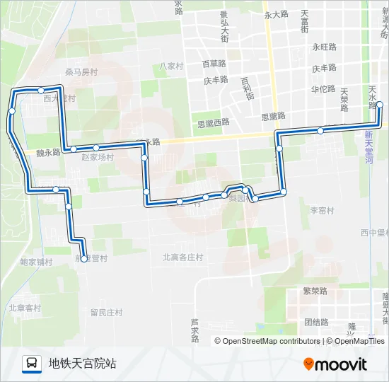 兴44 Bus Line Map