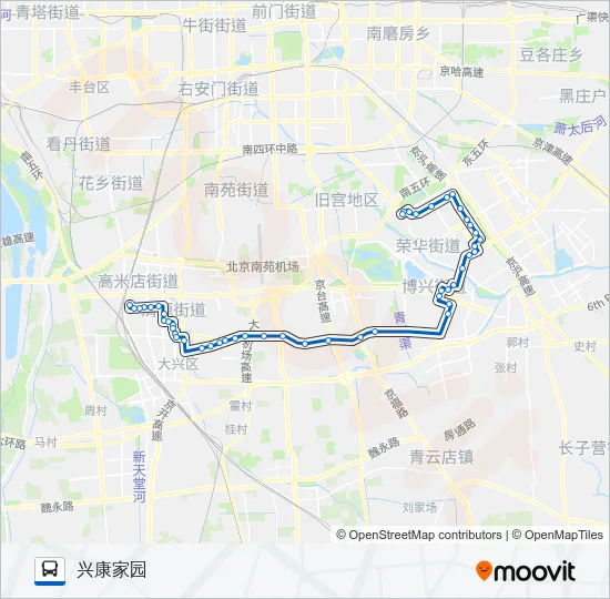 兴47 Bus Line Map