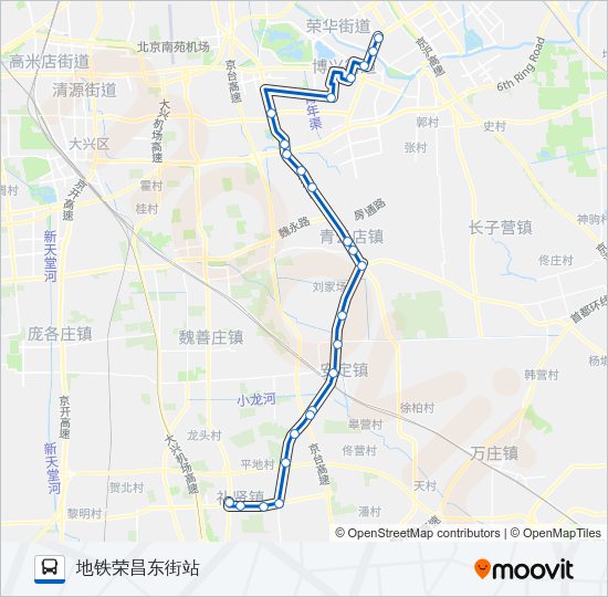 公交兴49路的线路图