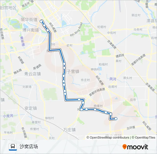 兴51 Bus Line Map