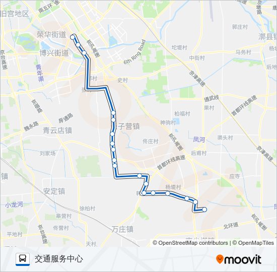 兴51 bus Line Map