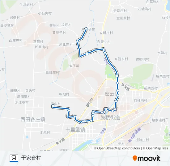 密11 Bus Line Map