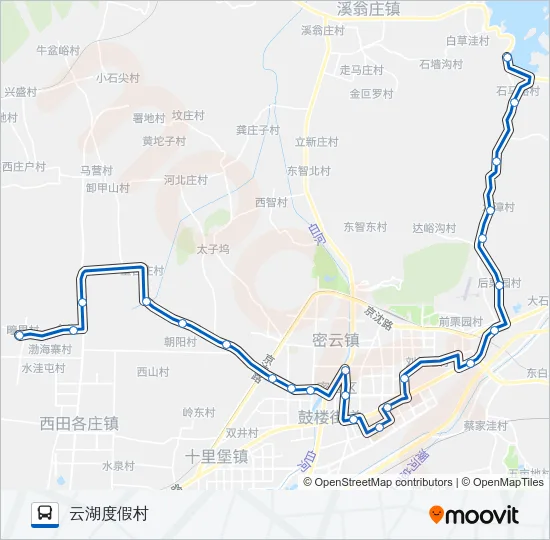 密12 Bus Line Map