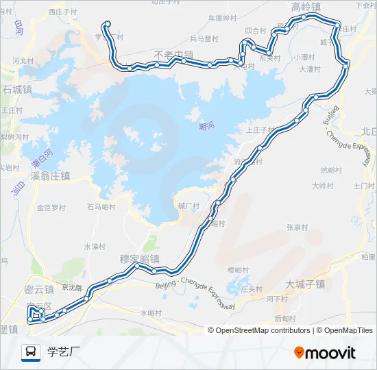 密21 Bus Line Map
