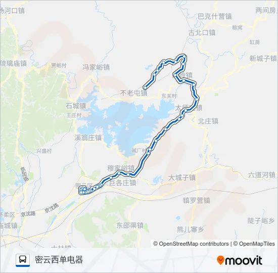 密26 Bus Line Map