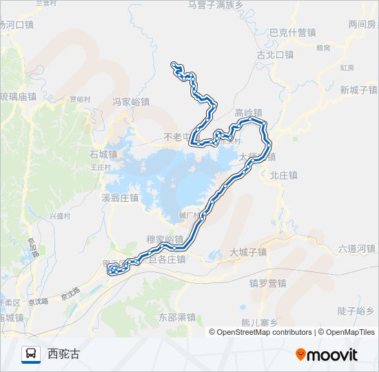 公交密27路的线路图
