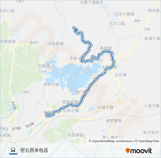 密27 Bus Line Map