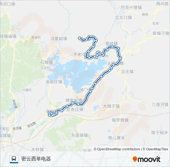 密28 Bus Line Map
