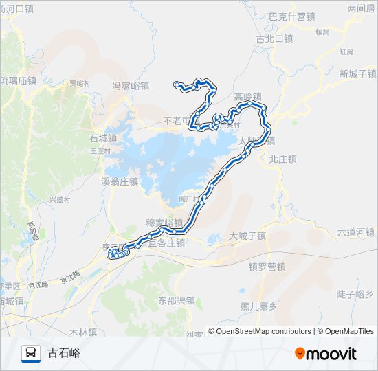 公交密28路的线路图