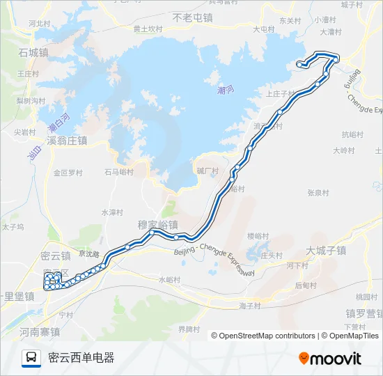 密31 Bus Line Map