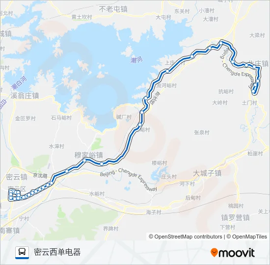 密32 Bus Line Map