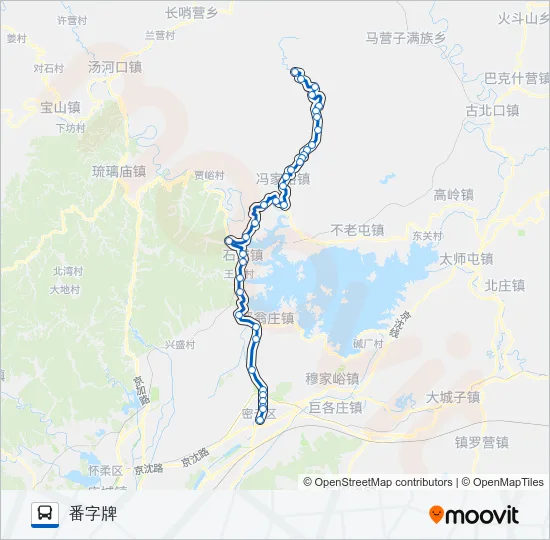 密60 Bus Line Map