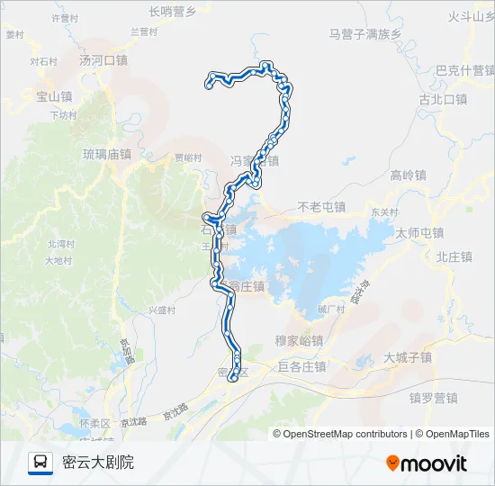 密62 Bus Line Map