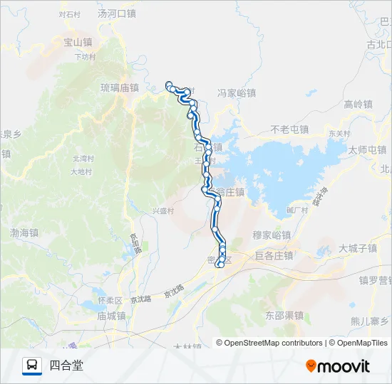 密63 Bus Line Map