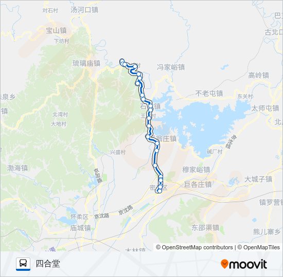 密63 bus Line Map