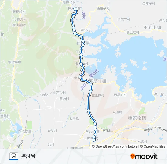 密67 Bus Line Map