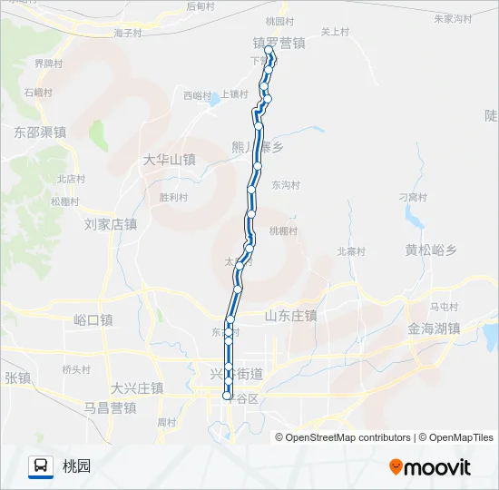 平11 Bus Line Map