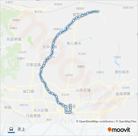 平22 Bus Line Map
