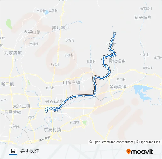 平26 Bus Line Map