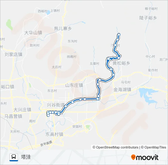 平26 Bus Line Map