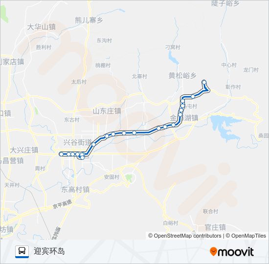 平27 bus Line Map