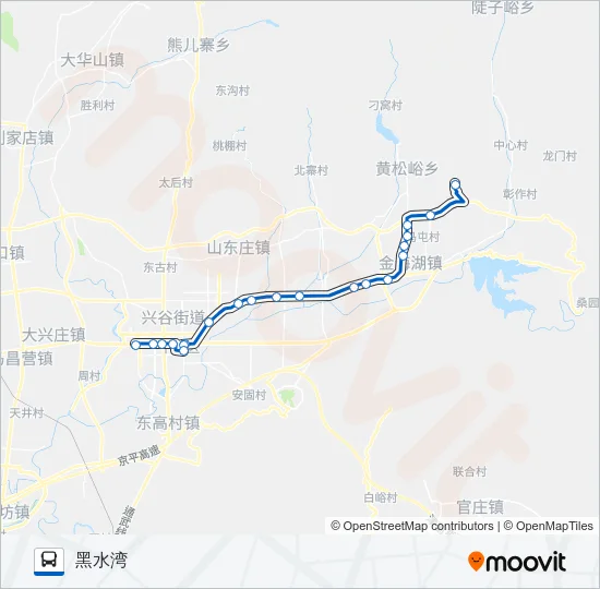 平27 Bus Line Map