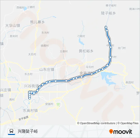平29 Bus Line Map