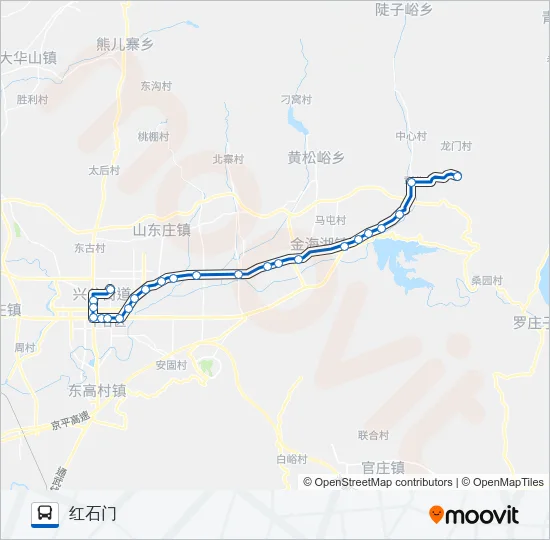平30 Bus Line Map