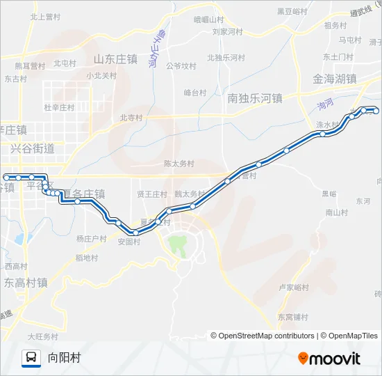 平32 Bus Line Map